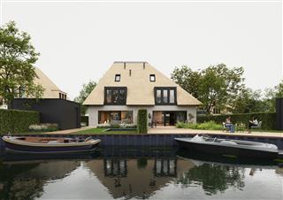 De Krijgsman Muiden - De Eilanden Rietgedekte Villa's